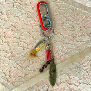 Crystal Travel Hugs Keychains , Car Charms